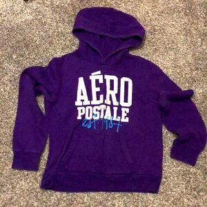 Aeropostale Purple hooded sweatshirt Size XL